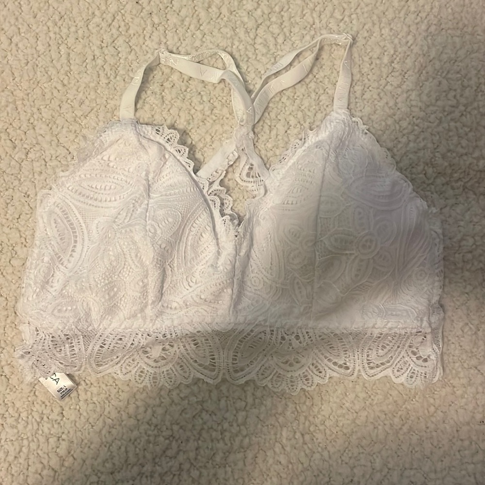 Nautica white lace bralette